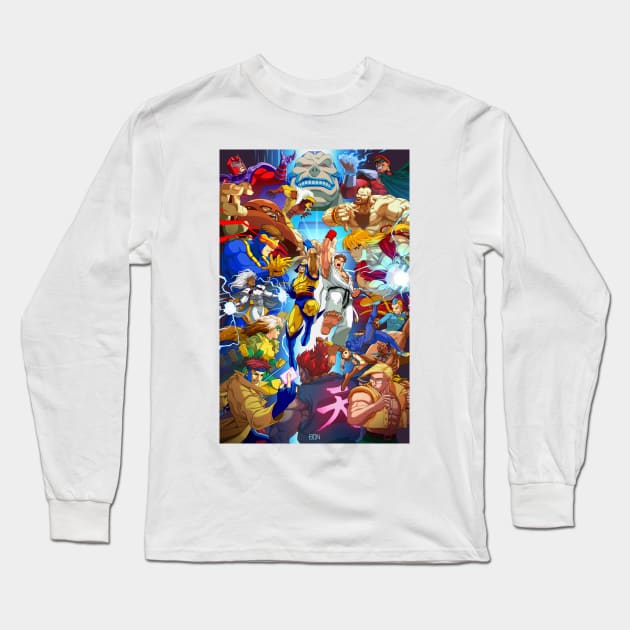 XVS Long Sleeve T-Shirt by Batang 90s Art